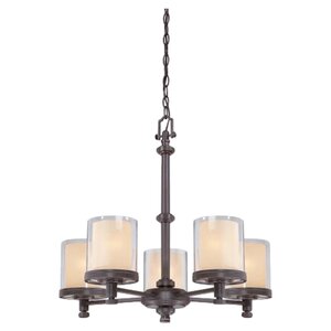 Waynesville 5-Light Shaded Chandelier