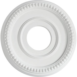 Ceiling Medallion in Studio White