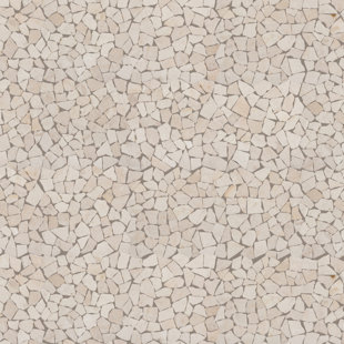 Pebble Tile You Ll Love Wayfair Fit Random Sized Natural Stone Pebble Tile In White