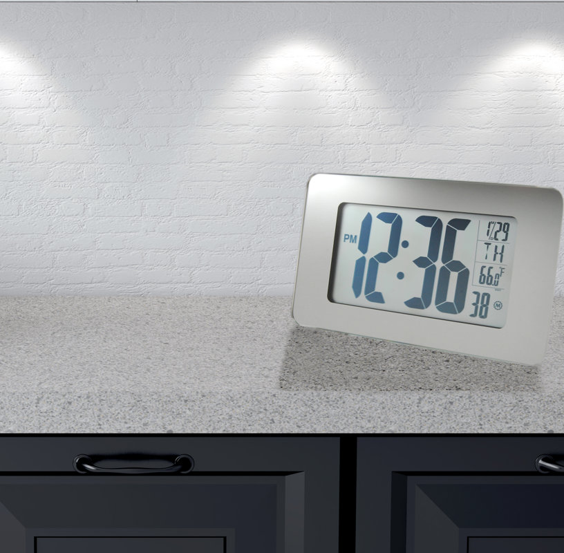 Marathon Watch Company Atomic SelfSetting/Adjusting Wall Clock w