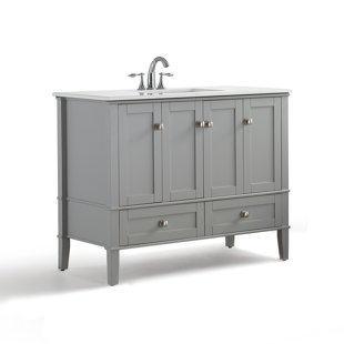 Modern Contemporary 42 Bathroom Vanity Without Top Allmodern Quickview