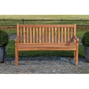 Gartenbank Cozuki aus Teakholz von All Home