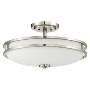 Roberson 4-Light Semi Flush Mount