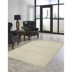 Deray Plain Beige Indoor/Outdoor Area Rug