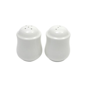 White Basics Salt and Pepper Set