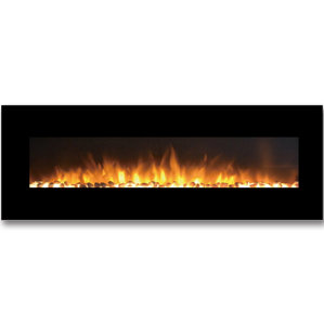 Byrns Wall Mount Electric Fireplace by Brayden Studio