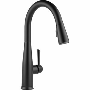 Essa Pull Down Touch Single Handle Kitchen Faucet with MagnaTiteu00ae Docking and Touch2Ou00ae Technology