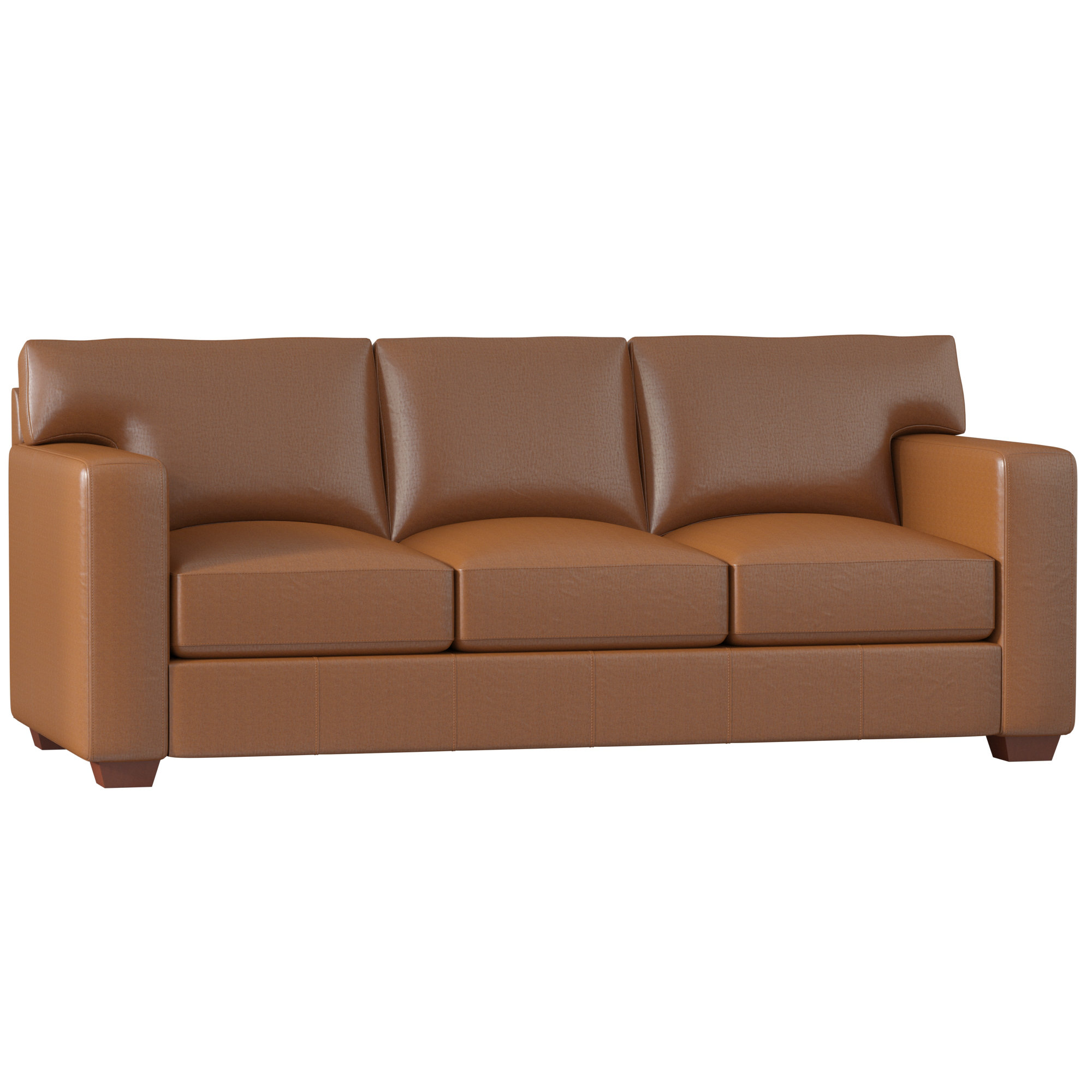 Birch Lane Heritage Pratt Leather Sofa Reviews