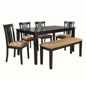 Oneill Modern 6 Piece Wood Dining Set by Andover..