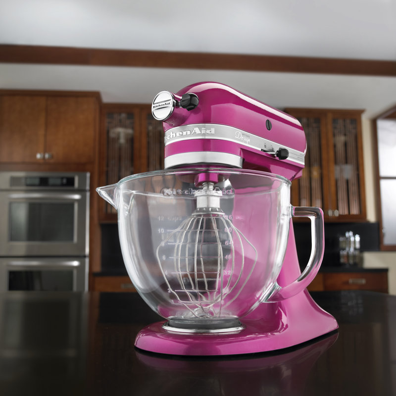 KitchenAid Artisan Design Series 5 Qt. Stand Mixer with Glass Bowl & Reviews Wayfair