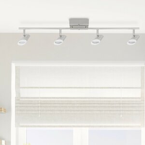 Delphine LED Integrated 4-Light Track Lighting Kit