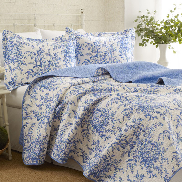 Laura Ashley Home Bedford 3Piece Quilt Set & Reviews Birch Lane