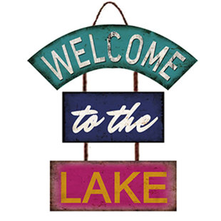 Welcome To The Lake Signs Wayfair Welcome To The Lake Signs Wayfair