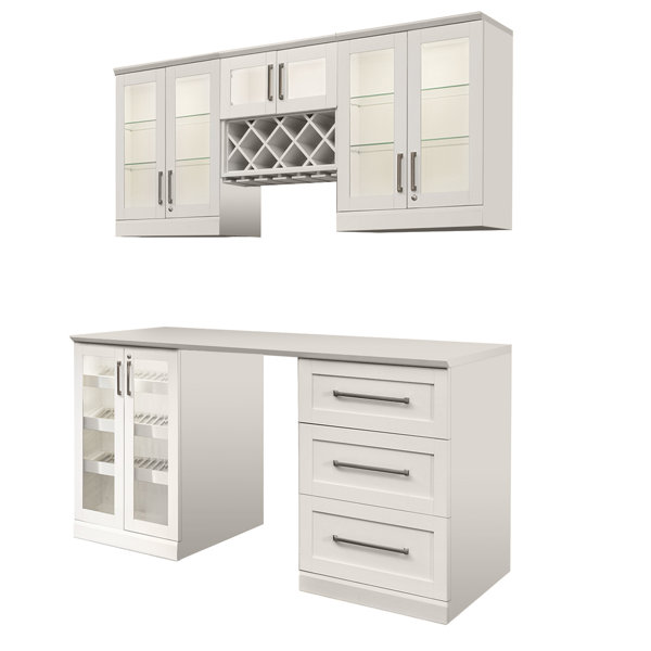 NewAge Products 6 Piece Shaker Style Home Bar & Reviews Wayfair