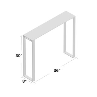 Narrow Console Tables You Ll Love Wayfair Irina Narrow Console Table