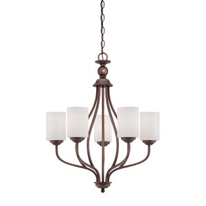 Lansing 5-Light Shaded Chandelier