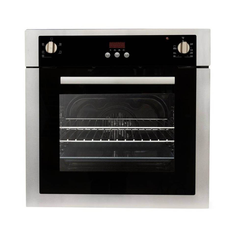 Cosmo 24 Convection Electric Single Wall Oven Reviews Wayfair Triple Layer Glass Door With Removable Inner Panel