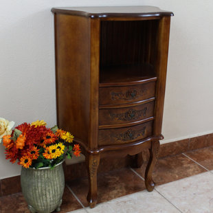 Wood Furniture Risers Wayfair Carved Wood Furniture Telephone Table