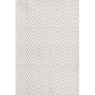White And Gray Diamond Rug Wayfair Diamond Hand Woven Gray White Indoor Outdoor Area Rug