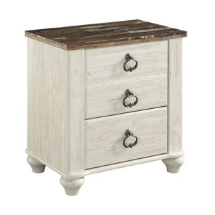 Nightstands Bedside Tables You Ll Love Wayfair Naples 2 Drawer Nightstand