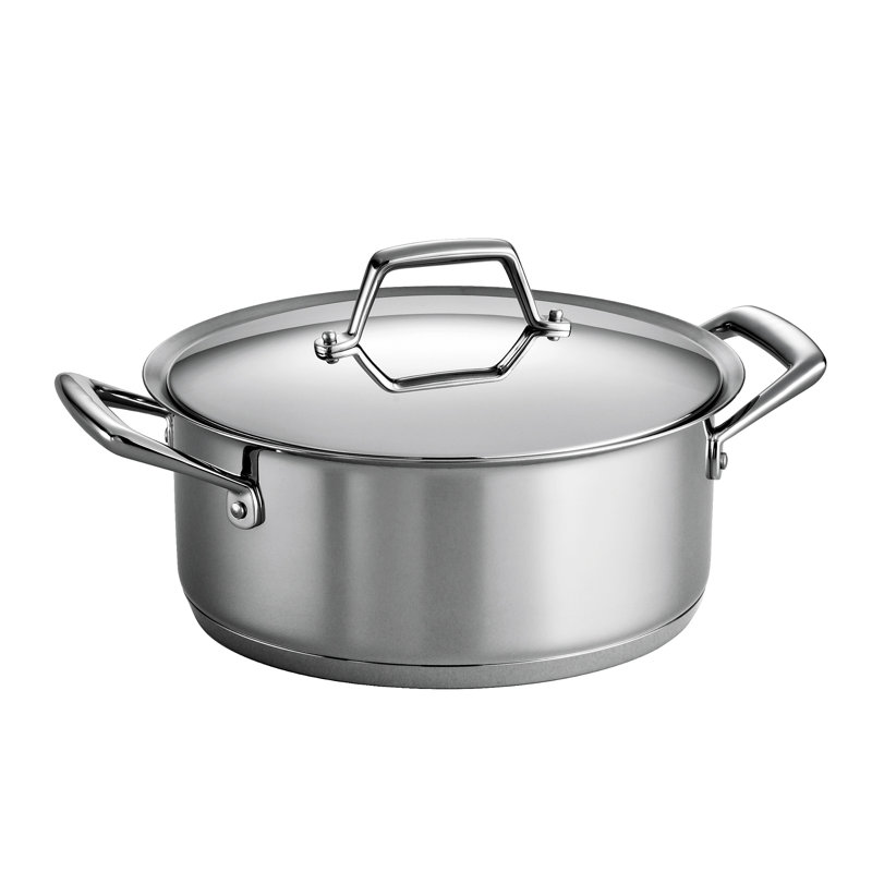 Tramontina Gourmet Prima 6qt. Stock Pot with Lid & Reviews Wayfair