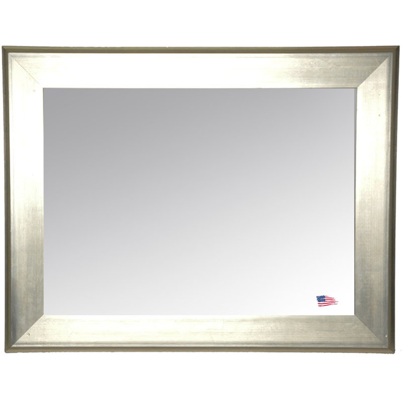Willa Arlo Interiors Rectangle Antique Silver Wall Mirror Wayfair