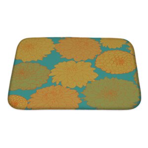 Flowers Amazing with Flowers Bath Rug