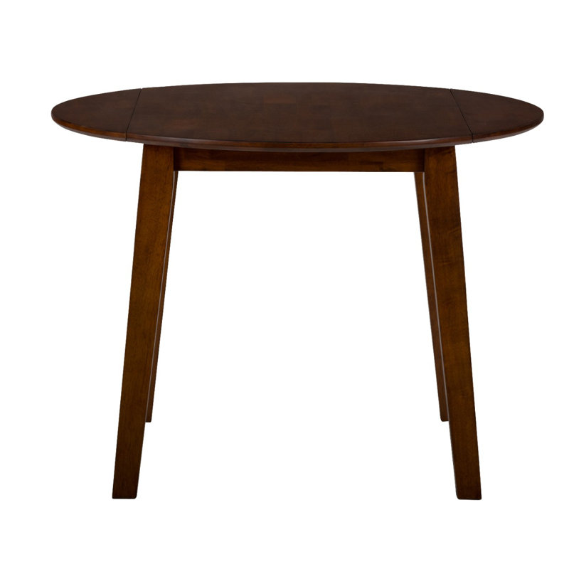 August Grove Wallis Drop Leaf Solid Wood Dining Table Wayfair Wallis Drop Leaf Solid Wood Dining Table
