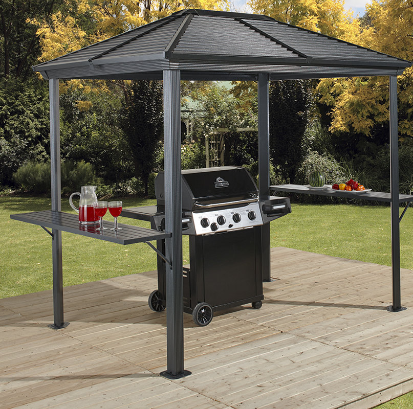 Sojag Ventura BBQ 9.5 Ft. W x 6 Ft. D Aluminum Grill Gazebo & Reviews