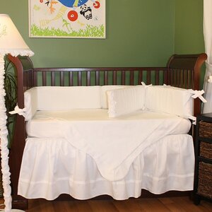 Pique 4 Piece Crib Bedding Set