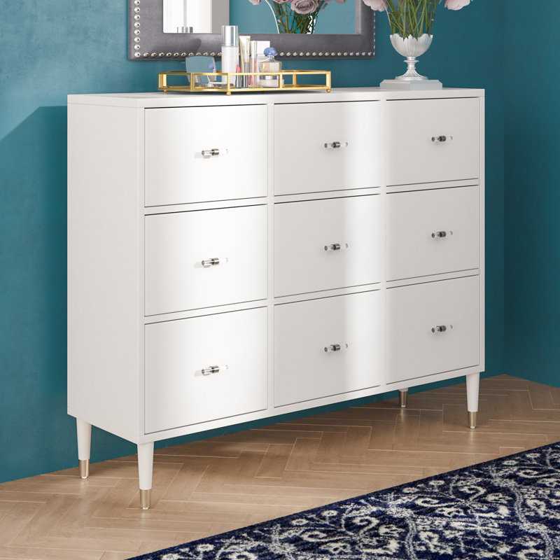 Tifton Modern 9 Drawer Chest Reviews Joss Main Tifton Modern 9 Drawer Chest