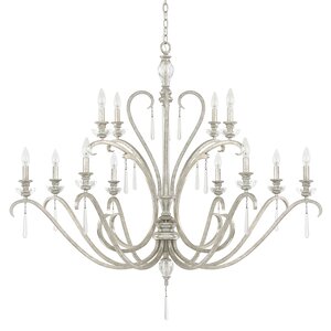 McCarey 12-Light Candle-Style Chandelier