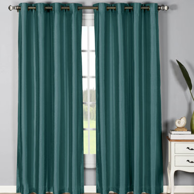 Dark Teal Curtains | Wayfair