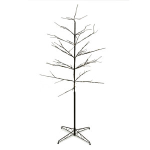 6' Artificial Christmas Tree with 96 Warm Clear LED