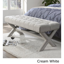 White Bedroom Bench modern bedroom + upholstered benches | allmodern White Bedroom Bench modern bedroom + upholstered benches | allmodern