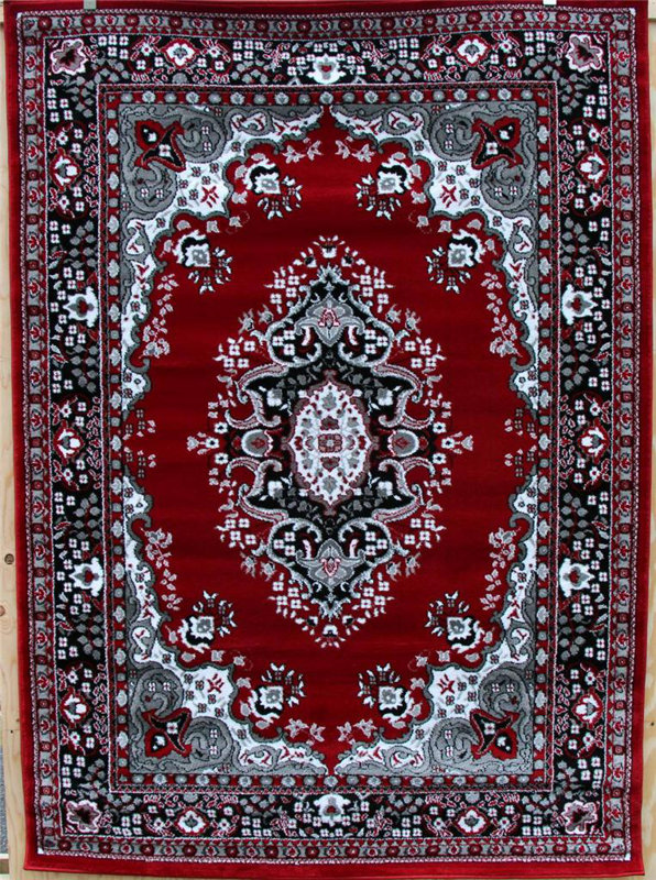 Persianrugs Oriental Isfahan Red/Gray Area Rug & Reviews Wayfair