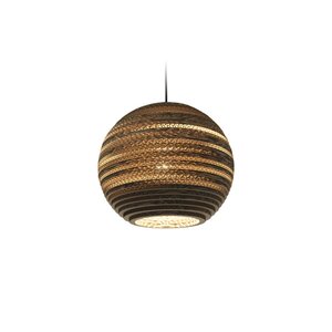 Scraplight Moon 1-Light Globe Pendant