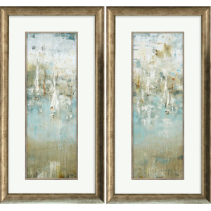 'Sailor's Muse' 2 Piece Framed Painting Print Set