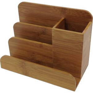 Bamboo Desk Organizer