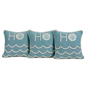 Burnley 3 Piece 100% Cotton Throw Pillow Set
