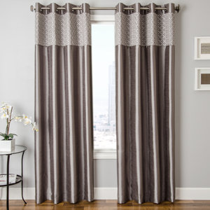 Roselle Guild Grommet Single Curtain Panel