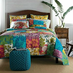 Flower Power Party 3 Piece Quilt Set