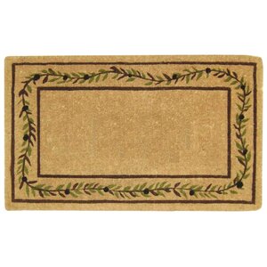 Olive Branch Border Doormat