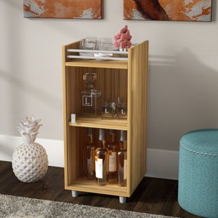 Mini Bar Refrigerator Cabinet Wayfair Petties Classic Mini Bar