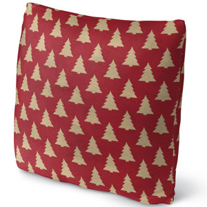 Christmas Tree Throw Pillow