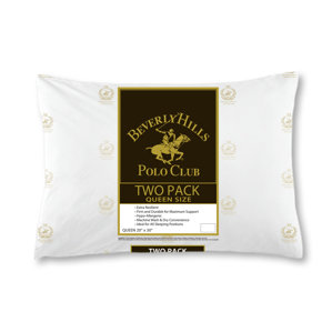 Polo Club Fiber Pillow (Set of 2) by Alwyn Home