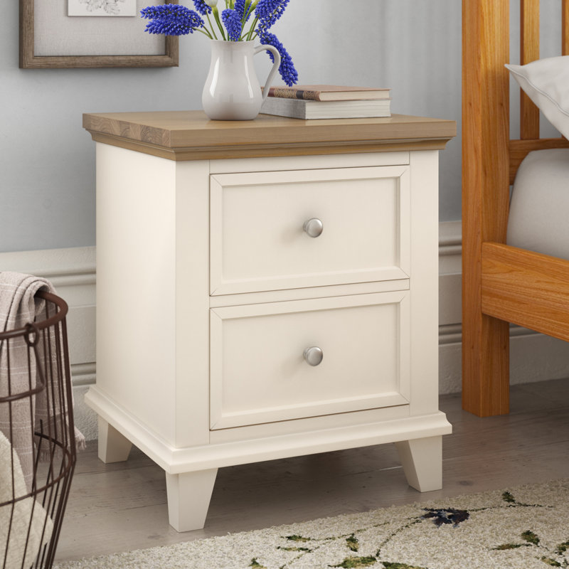 Andora 2 Drawer Bedside Table