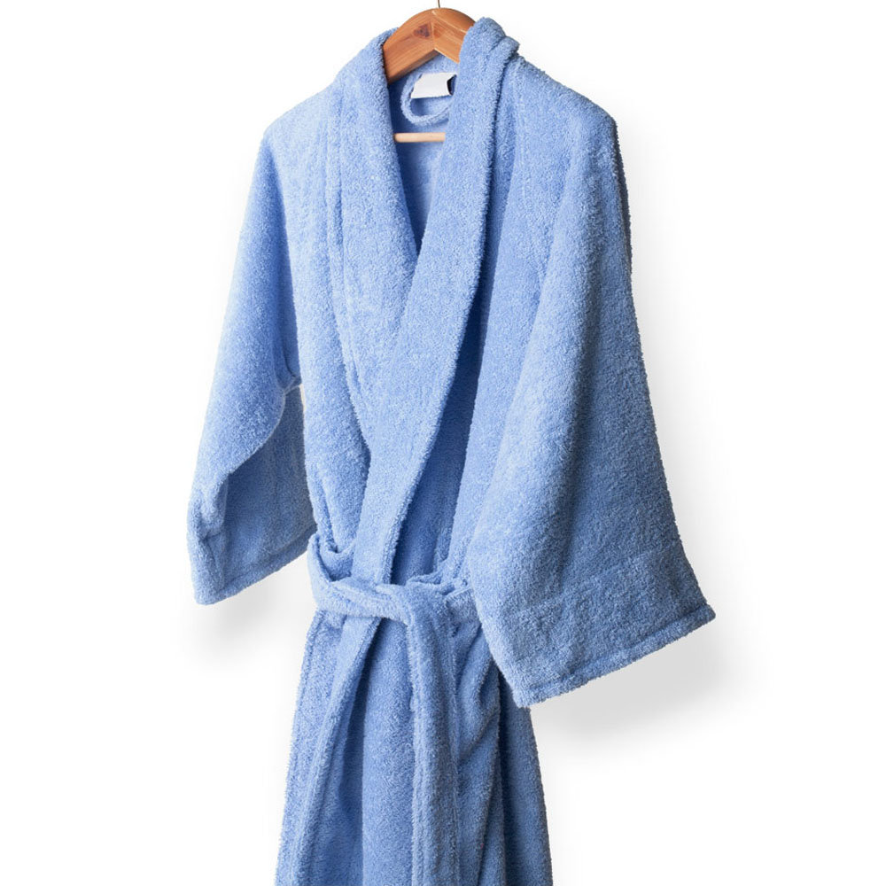 egyptian cotton men's bathrobe