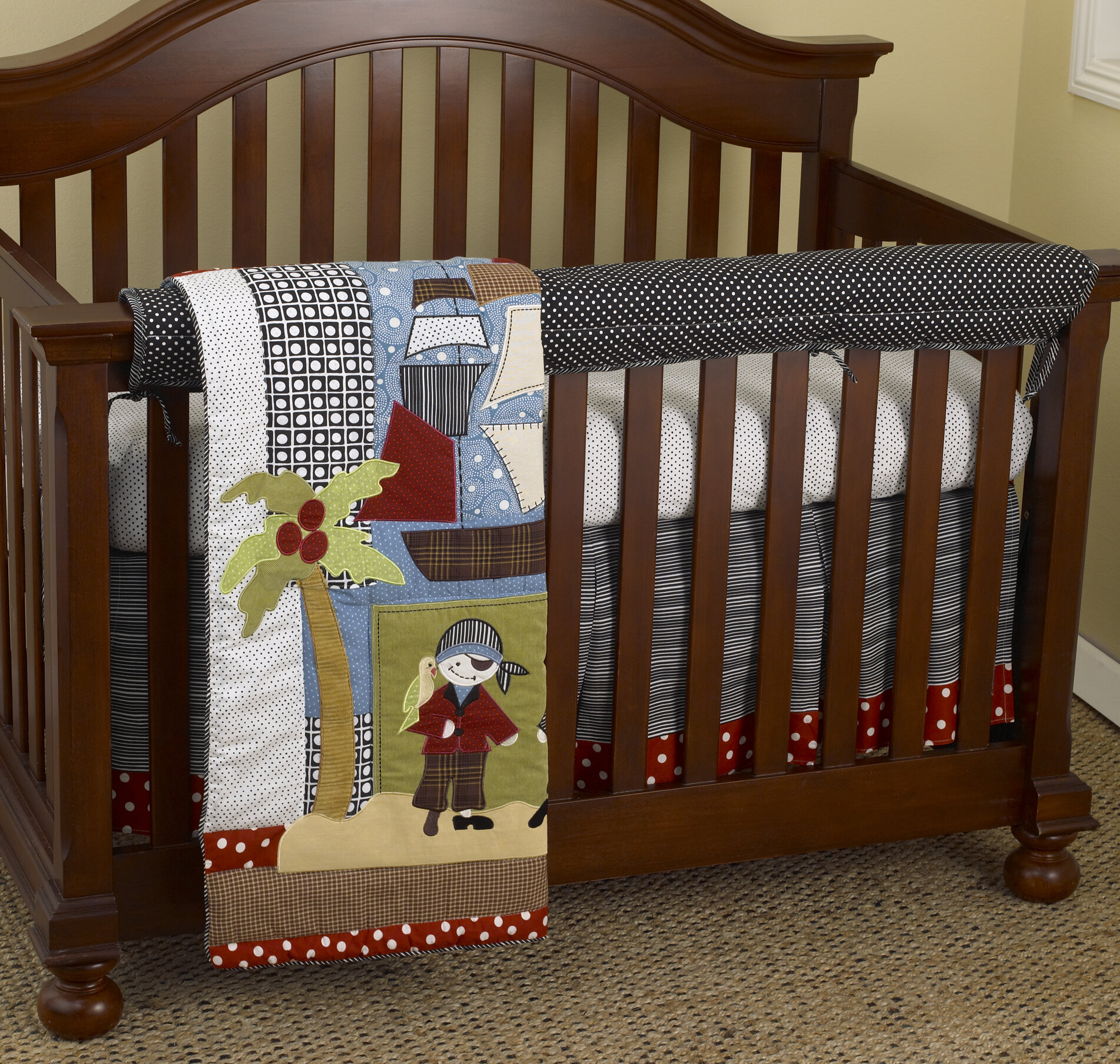 Cotton Tale Pirates Cove 4 Piece Crib Bedding Set Wayfair