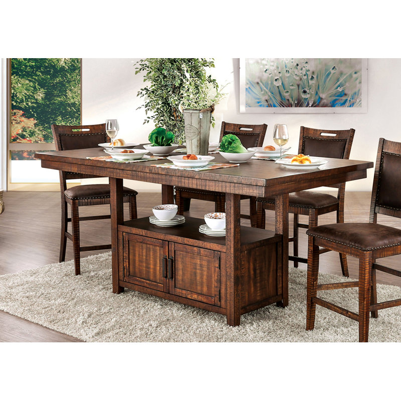 Loon Peak Ashlyn Counter Height Dining Table Wayfair Ashlyn Counter Height Dining Table